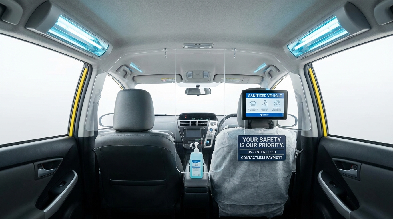 Disinfezione Mezzi di Trasporto: Taxi e bus sicuri